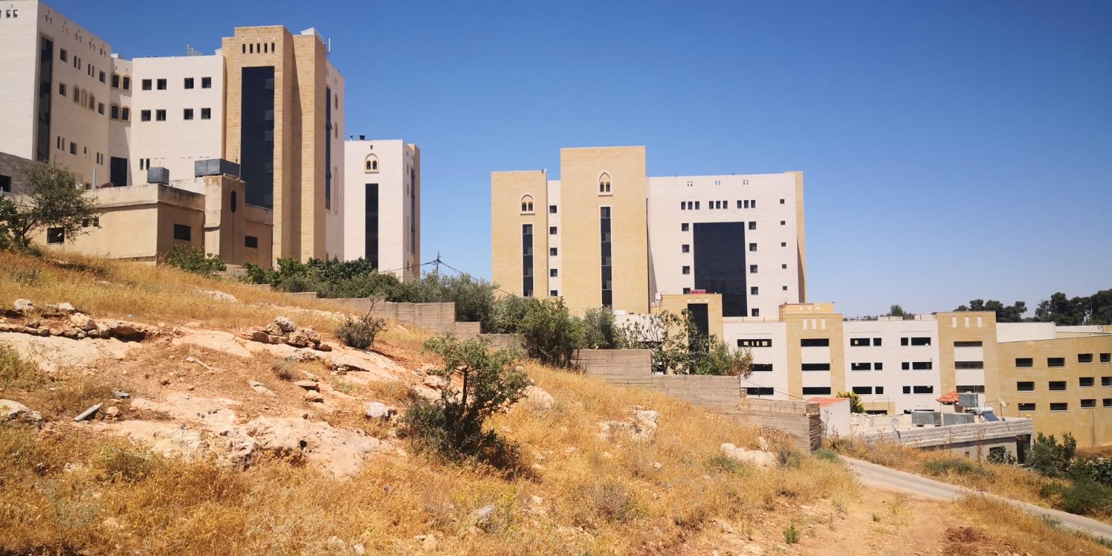 مبنى الجامعة من الخارج